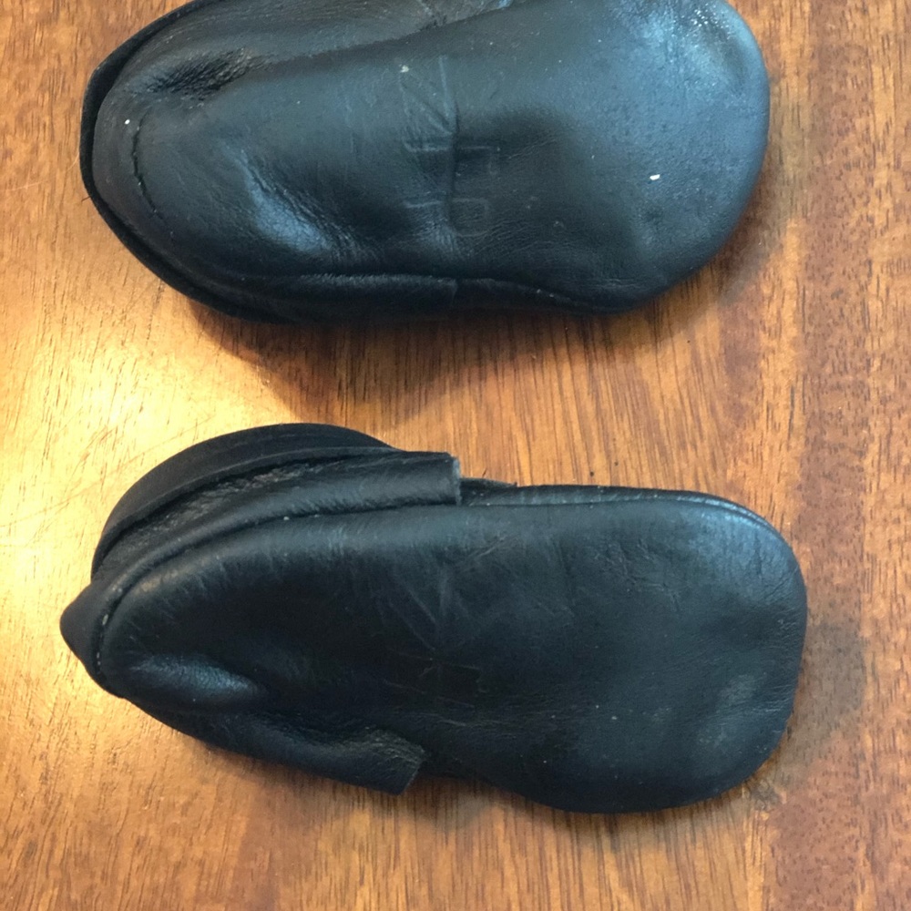 Black moccasins